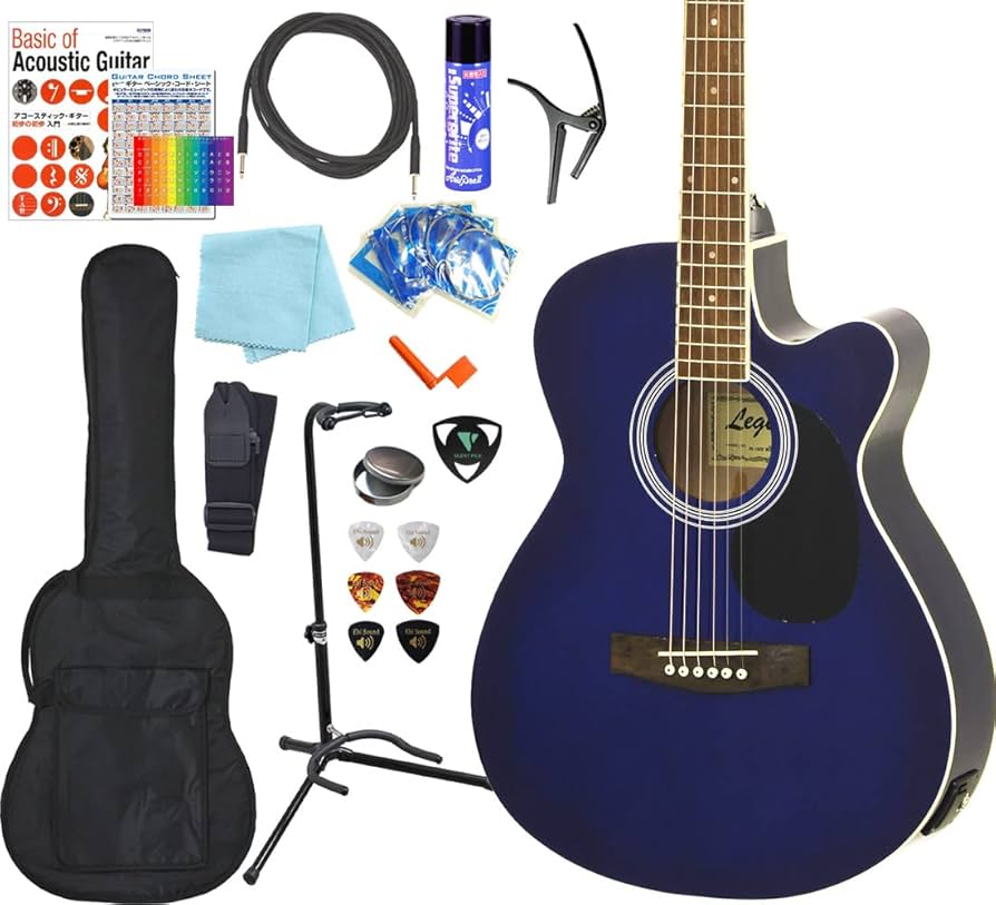 Amazon | エレアコ アコースティックギター Legend FG-15CE